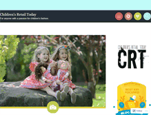 Tablet Screenshot of childrensretailtoday.com